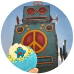Bila efervescenta de baie Robo-Bomb, Bomb Cosmetics 160g