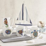 Cana cu decor marin Paradise Fish "Blue Tang" 300ml, Churchill