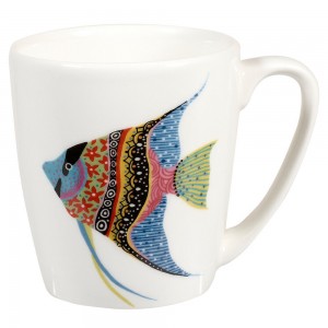 Cana cu decor marin Paradise Fish "Angel Fish" 300ml, Churchill Cana cu decor marin Paradise Fish "Angel Fish" 300ml, Churchill