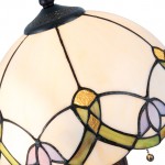 Lampa Tiffany, 30x50 cm, 2x E27 / Max 40W, Clayre & Eef