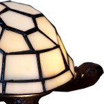 Lampa Tiffany Tortoise, 22x18x16 cm, 1xE14 / Max 25W, Clayre & Eef