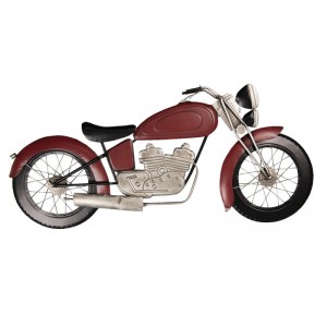 Decoratiune perete Motorcycle 99*5*45 cm, Clayre&Eef Decoratiune perete Motorcycle 99*5*45 cm, Clayre&Eef