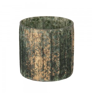 Suport lumanare Emerald Ø 10*10 cm, Clayre & Eef Suport lumanare Emerald Ø 10*10 cm, Clayre & Eef
