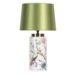 Lampa Ceramic Birds Ø 28x50 cm E27/max 1x60W Verde