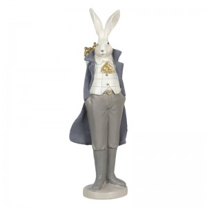 Figurina Iepuras de Paste "Mister Rabbit" 11*10*37 cm