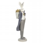 Figurina Iepuras de Paste "Mister Rabbit" 11*10*37 cm