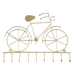 Cuier auriu "Bicycle"  32*4*23 cm,Clayre&Eef