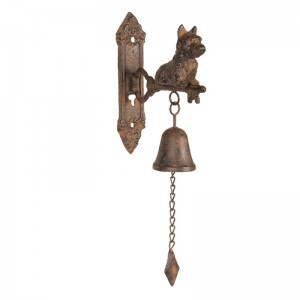 Clopotel pentru intrare Dog 6*16*38 cm, Clayre&Eef Clopotel pentru intrare Dog 6*16*38 cm, Clayre&Eef