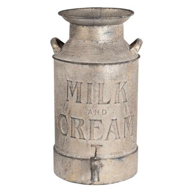 Vas decoarativ "Milk & Cream" 21*27*38 cm / 8L, Clayre & Eef