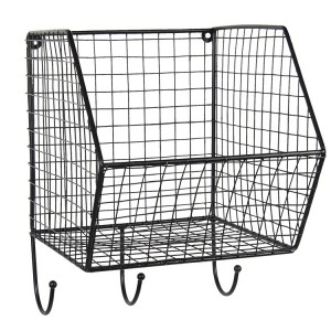 Cuier perete + cos  22*27*30 cm, Clayre&Eef Cuier perete + cos  22*27*30 cm, Clayre&Eef