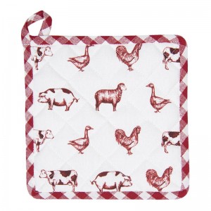 Servet termic "Country Life Animals" 20x20 cm, Clayre&Eef Servet termic "Country Life Animals" 20x20 cm, Clayre&Eef
