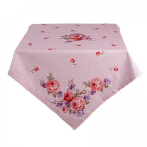 Fata de masa "Dotty Rose" 130*180 cm, Clayre&Eef Fata de masa "Dotty Rose" 130*180 cm, Clayre&Eef