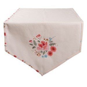 Napron/ traversa de masa "Little Rose" 50*160 cm, Clayre & Eef Napron/ traversa de masa "Little Rose" 50*160 cm, Clayre & Eef