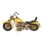 Motocicleta decorativa " The Yellow Bike", 41*15*24cm, Clayre & Eef