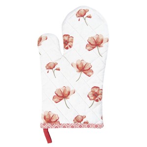 Manusa de bucatarie "Poppy Flower", Clayre & Eef Manusa de bucatarie "Poppy Flower", Clayre & Eef
