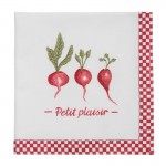 Set 6 buc Servetele textile bumbac 40x40cm "Petite Plaisir", Clayre&Eef