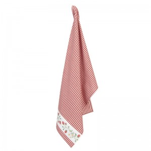 Prosop de bucatarie bumbac 50x70 cm "Wild Strawberries", Clayre & Eef