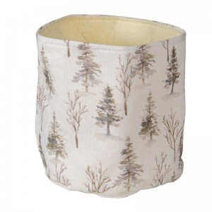 Cosulet textil pentru depozitare Ø 16*14 cm, Clayre&Eef Cosulet textil pentru depozitare Ø 16*14 cm, Clayre&Eef