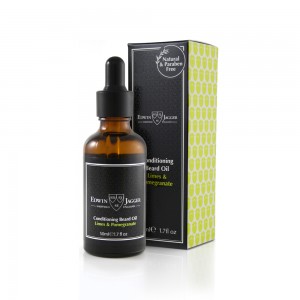 Edwin Jagger Ulei pentru barba 50 ml, Limes & Pomegranate  Edwin Jagger Ulei pentru barba 50 ml, Limes & Pomegranate