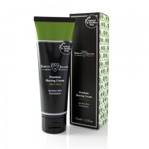 Edwin Jagger Crema pentru barbierit  75ml, Aloe Vera Edwin Jagger Crema pentru barbierit  75ml, Aloe Vera