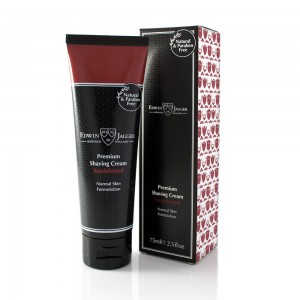 Edwin Jagger Crema pentru barbierit 75ml, Sandalwood Edwin Jagger Crema pentru barbierit 75ml, Sandalwood