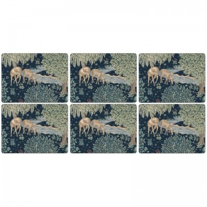 PIMPERNEL Winghtwick Morris Set 6 Placemats Medium 30.5 x 23cm PIMPERNEL Winghtwick Morris Set 6 Placemats Medium 30.5 x 23cm