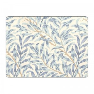 PIMPERNEL Willow Bough Blue Morris Set 4 Placemats Large 40.10x29.80cm PIMPERNEL Willow Bough Blue Morris Set 4 Placemats Large 40.10x29.80cm