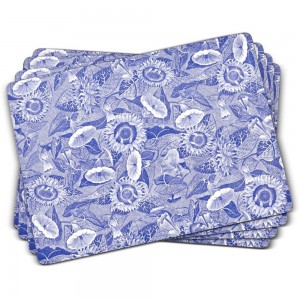 PIMPERNEL Blue Room SunFlower Set 4 Placemats Large 40.10 x 29.80cm PIMPERNEL Blue Room SunFlower Set 4 Placemats Large 40.10 x 29.80cm