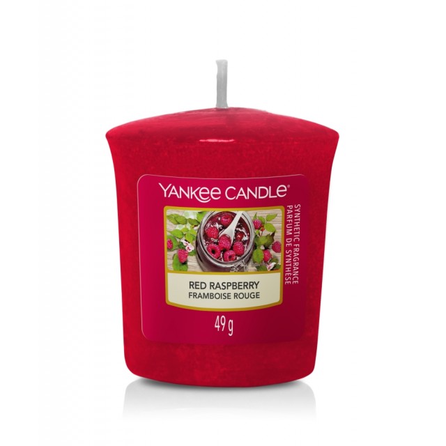 Lumanare Parfumata Votive Red Raspberry,  Yankee Candle