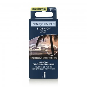 Yankee Candle Rezerva Odorizant Auto Sidekick, Black Coconut Yankee Candle Rezerva Odorizant Auto Sidekick, Black Coconut