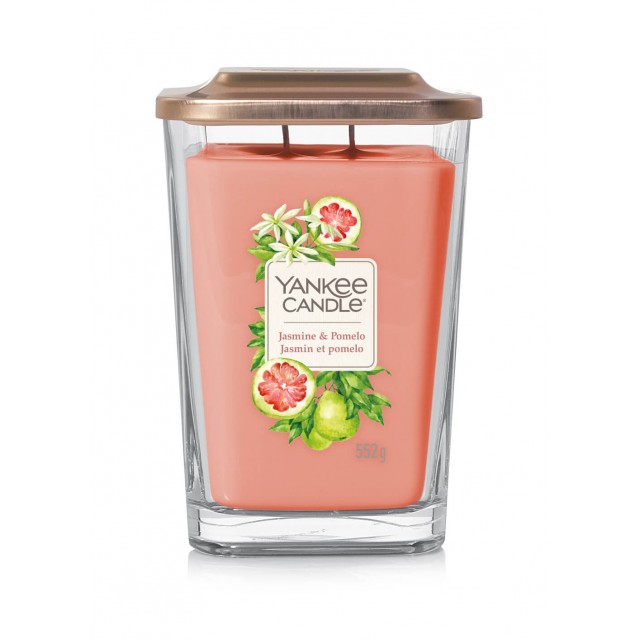 Lumanare Parfumata Elevation Collection Borcan Mare Jasmine & Pomelo, Yankee Candle