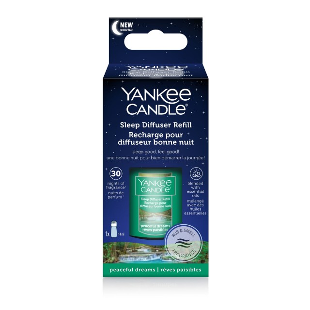 Yankee Candle Rezerva difuzor aromaterapie Peaceful Dreams
