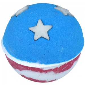 Bomba de baie efervescenta American Dream, Bomb Cosmetics 160g Bomba de baie efervescenta American Dream, Bomb Cosmetics 160g