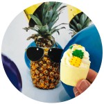 Sare de baie hidratanta Mallow Pineapple Party, Bomb Cosmetics 50g