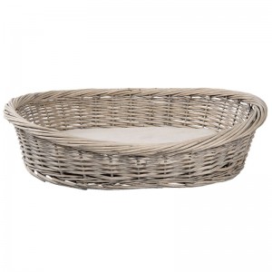 Patut din ratan pentru caini 74x57x19 cm, Clayre&Eef Patut din ratan pentru caini 74x57x19 cm, Clayre&Eef