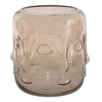 Vaza pentru flori "Round Faces" Ø 18x21 cm, Clayre & Eef
