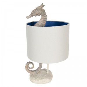 Veioza calut de mare "Seahorse" 23*44 cm E27/max 1*60W, Clayre&Eef Veioza calut de mare "Seahorse" 23*44 cm E27/max 1*60W, Clayre&Eef
