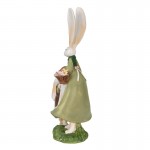 Decoratiune Paste "Family Rabbit" 10*7*25 cm, Clayre & Eef