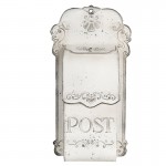 Cutie postala "Antique Post" 24x8x46 cm, Clayre & Eef