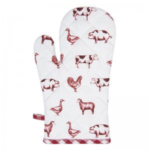 Manusa de bucatarie "Country Life Animals", Clayre & Eef Manusa de bucatarie "Country Life Animals", Clayre & Eef