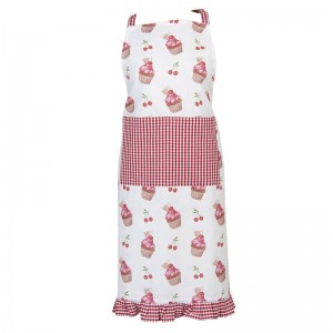 Sort de bucatarie "Cupcake" 70*85 cm, Clayre&Eef Sort de bucatarie "Cupcake" 70*85 cm, Clayre&Eef