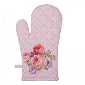 Manusa cuptor 100% bumbac 18x30cm "Dotty Rose", Clayre & Eef