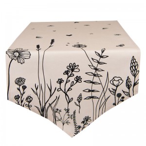 Napron "Flora and Fauna" 50*160 cm, Clayre&Eef Napron "Flora and Fauna" 50*160 cm, Clayre&Eef