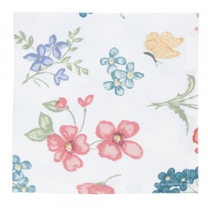Servet de masa textil "Field Flowers" 40*40 cm, Clayre & Eef  Servet de masa textil "Field Flowers" 40*40 cm, Clayre & Eef