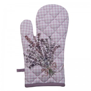 Manusa de bucatarie "Lavender Garden", Clayre & Eef Manusa de bucatarie "Lavender Garden", Clayre & Eef