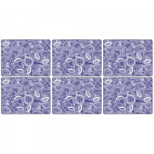 PIMPERNEL Blue Room SunFlower Set 6 Placemats Medium 30.5 x 23cm PIMPERNEL Blue Room SunFlower Set 6 Placemats Medium 30.5 x 23cm