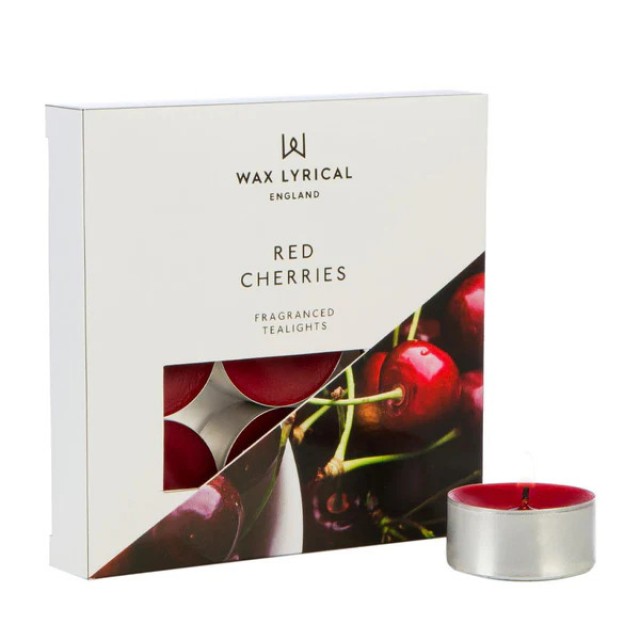 Set 9 lumanari parfumate tip pastila Red Cherries
