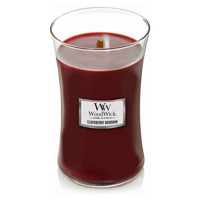 Lumanare Parfumata Borcan Mare Elderberry Bourbon, WoodWick®