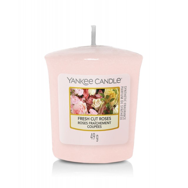 Lumanare Parfumata Votive Fresh Cut Roses, Yankee Candle