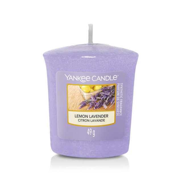 Lumanare Parfumata Votive Lemon Lavender, Yankee Candle